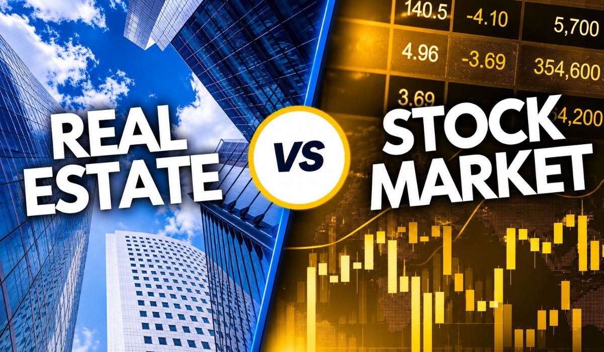 Real Estate vs Stock Market: Where Should You Invest Your Money?